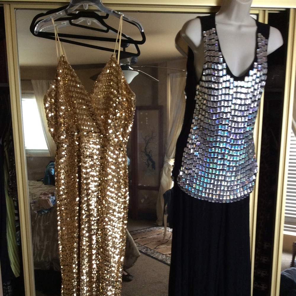 DAVID CLINE  STUNNING EVENING TOP.....